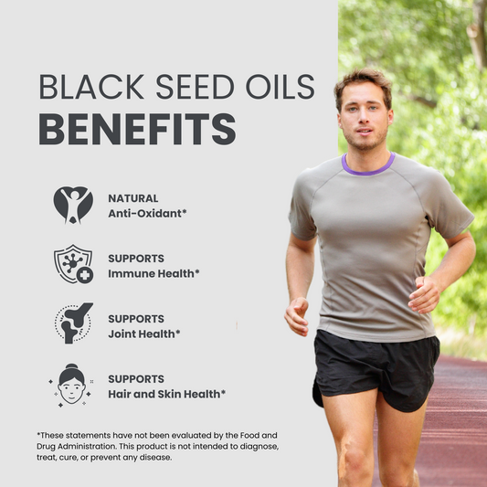 Zaytun Vitamins Halal Black Seed Oil 500mg — 90 Softgels