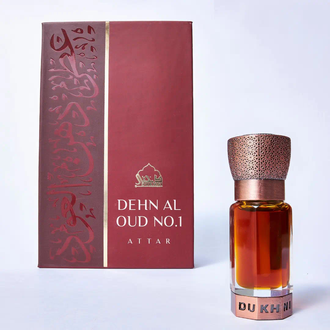 Dukhni Oud Al Teeb — Alcohol-Free Attar Perfume Oil 6ml