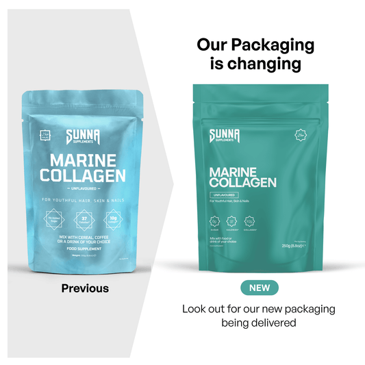 Sunna Supplements Halal Marine Collagen — 60 Capsules