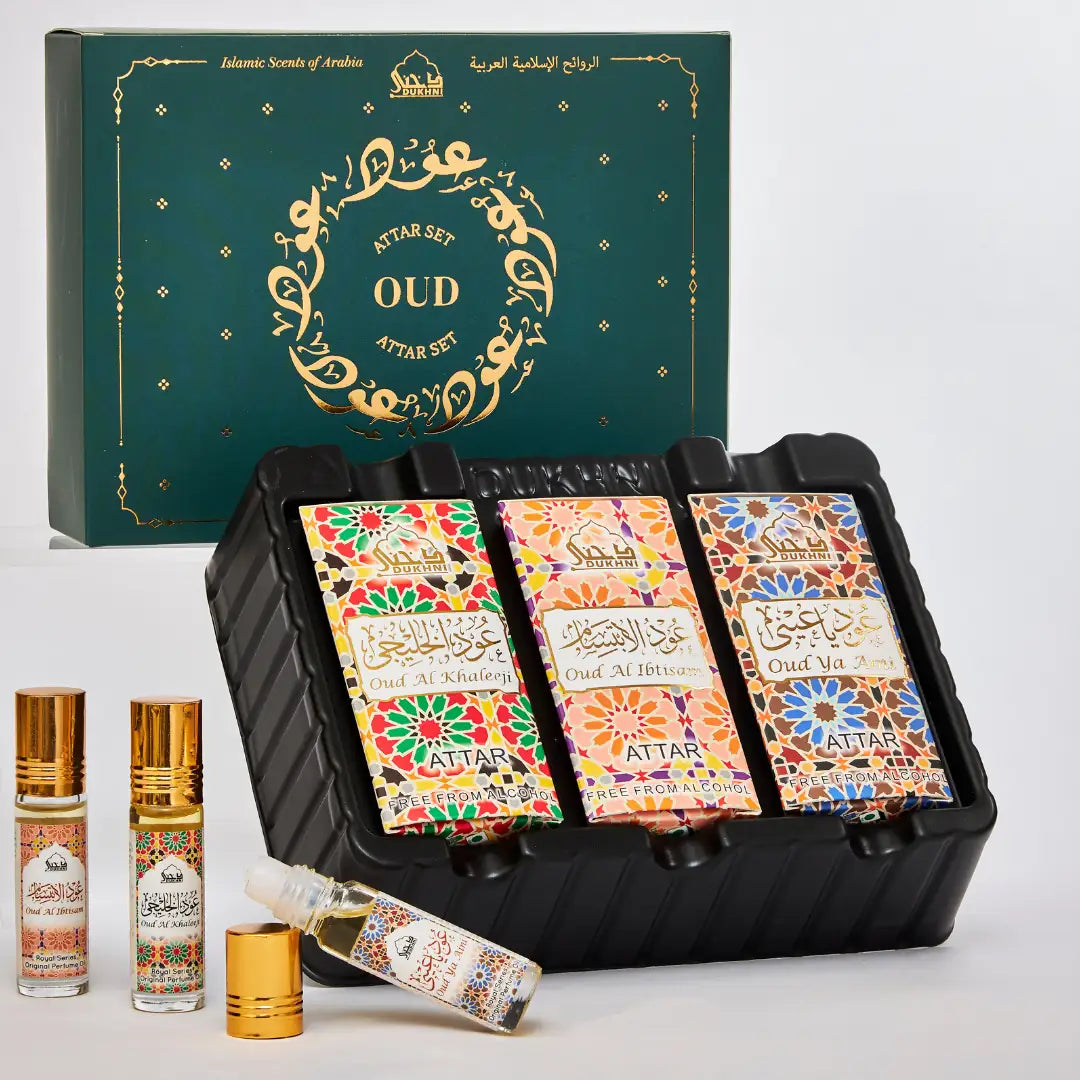 Dukhni Oud Al Teeb — Alcohol-Free Attar Perfume Oil 6ml