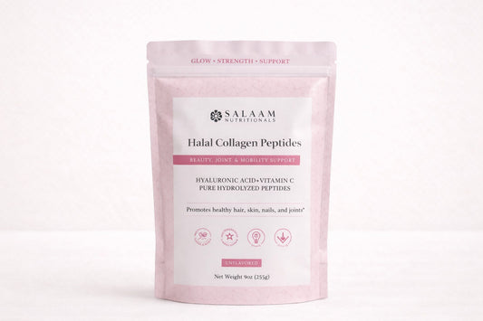 Salaam Nutritionals Halal Collagen Peptides — Unflavored Powder 300g